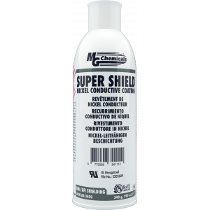 Pintura conductora de electricidad (revestimiento de protección) con aerosol de níquel a base de acrílico 841AR-340G MG Chemicals 
